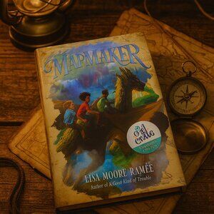 MapMaker Lisa Moore Ramée OwlCrate Jr Exclusive Edition HC Book New Sealed